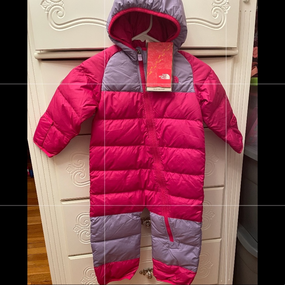 The North face snowsuit/bunting